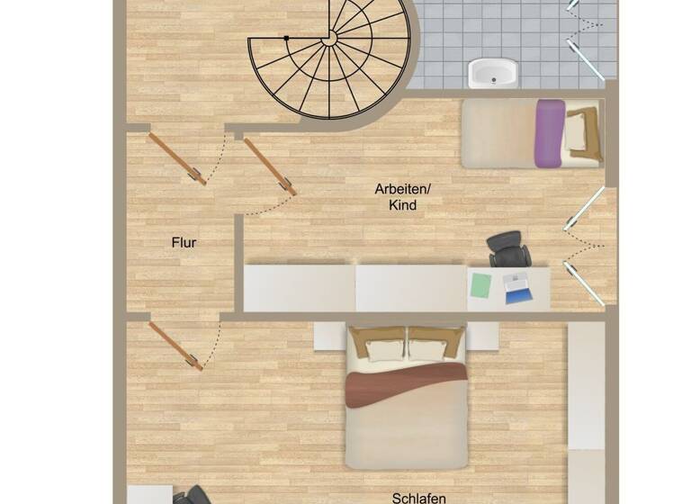 Maisonette zum Kauf 720.000 € 3 Zimmer 80 m² 2. Geschoss frei ab sofort Sachsenhausen Frankfurt am Main 60594