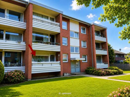 Wohnung zum Kauf 179.500 € 3 Zimmer 74 m² Bad Bentheim Bad Bentheim 48455