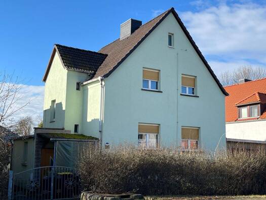 Einfamilienhaus zum Kauf 65.000 € 4 Zimmer 111 m² 319 m² Grundstück frei ab sofort Werschener Straße 25 Zembschen Hohenmölsen 06679