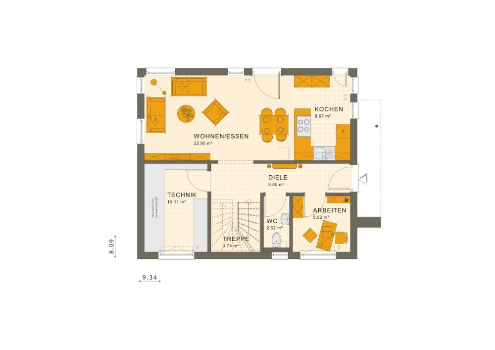 Einfamilienhaus zum Kauf 419.350 € 5 Zimmer 125 m²<br/>Wohnfläche 2.837 m²<br/>Grundstück Wiesenfeld Meeder 96484