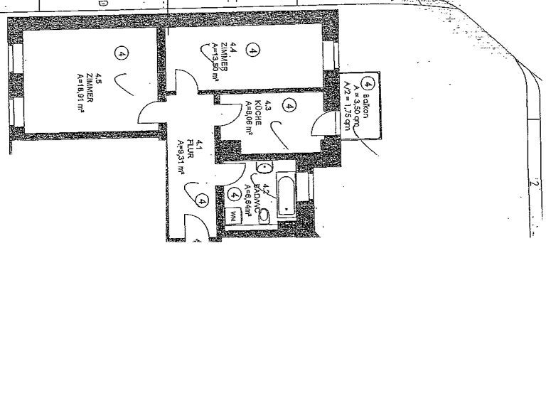 Wohnung zum Kauf 171.248 € 2 Zimmer 58,2 m²<br/>Wohnfläche 1.<br/>Geschoss Michael-Kazmierczak-Straße 26 Gohlis-Mitte Leipzig 04157