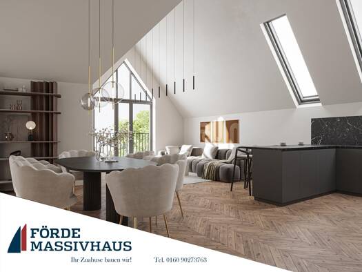 Maisonette zum Kauf - Erstbezug provisionsfrei 1.090.000 € 4 Zimmer 154 m² Geschoss 3/3 frei ab 31.08.2026 Gaehtjestraße 15 Eckernförde 24340