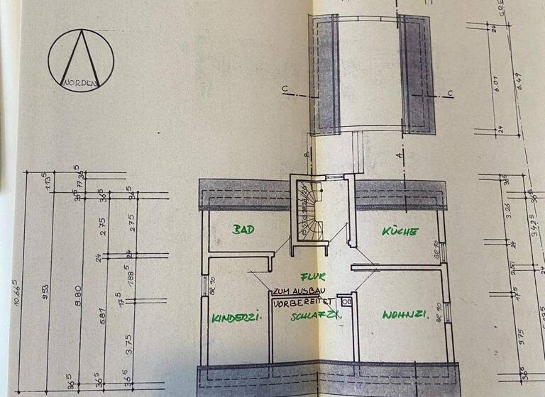 Wohnung zur Miete 850 € 3 Zimmer 85 m² 1. Geschoss frei ab sofort Hüttendorf Erlangen 91056