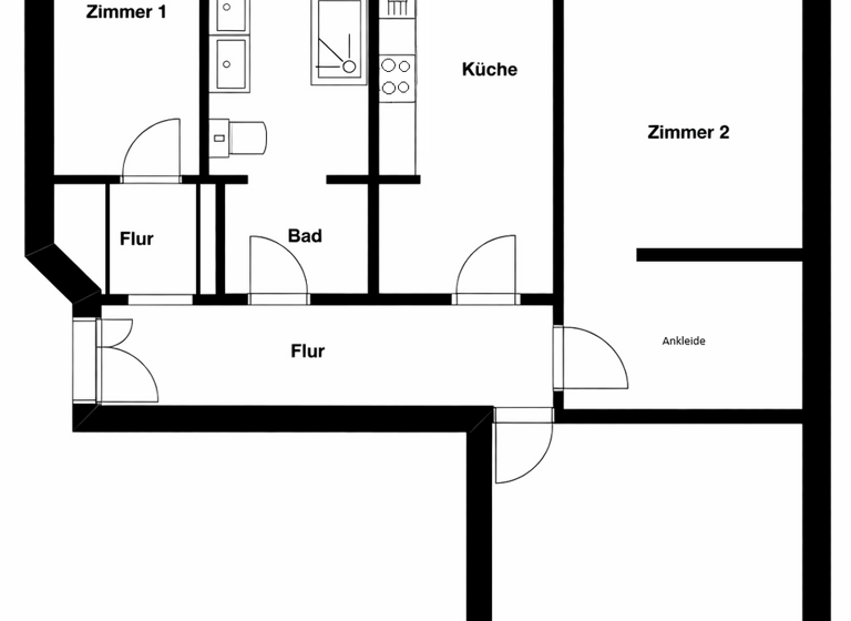 Wohnung zur Miete 1.760 € 3 Zimmer 110 m² frei ab 01.04.2026 Gutenbergstraße 58 Nördliche Innenstadt Potsdam 14467