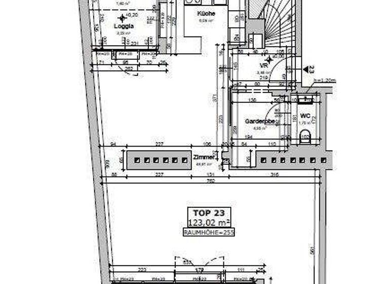 Wohnung zur Miete 2.695 € 3 Zimmer 123 m² Wien 1070
