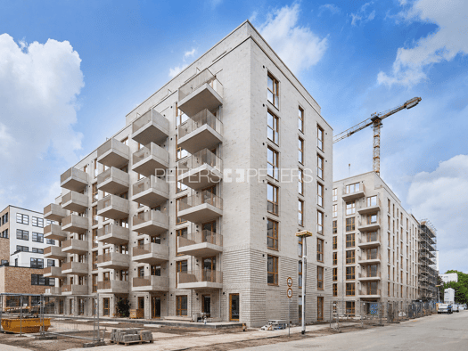 Wohnung zur Miete - Erstbezug 1.799 € 3 Zimmer 97 m² 3. Geschoss frei ab 15.10.2026 Billhorner Kanalstraße Rothenburgsort Mitte 20539