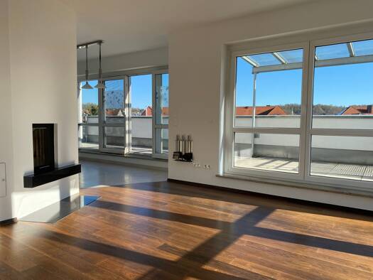 Penthouse zur Miete 1.550 € 4 Zimmer 122 m² 4. Geschoss frei ab sofort Lehbühlstraße Nikola Landshut 84034