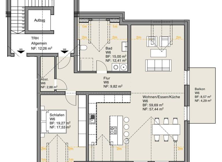 Wohnung zum Kauf - Erstbezug provisionsfrei 579.000 € 3 Zimmer 104,4 m² 3. Geschoss frei ab sofort Winningen 56333