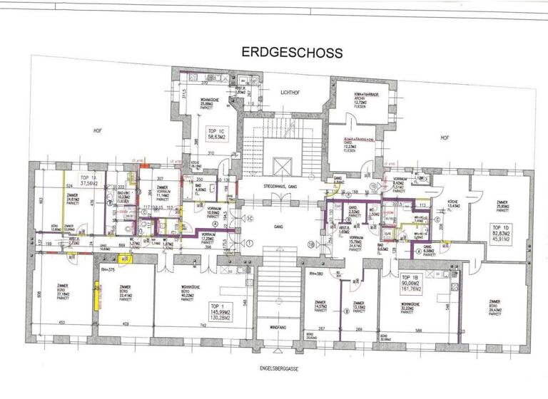 Bürofläche zur Miete 16 € 8 Zimmer Wien 1030