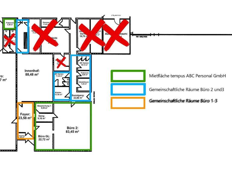 Bürofläche zur Miete provisionsfrei 1.328 € 166 m² Bürofläche Giengen Baden-Württemberg - Giengen an der Brenz 89537