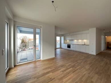 Wohnung zur Miete 1.428 € 3 Zimmer 96,4 m² 1. Geschoss frei ab 01.07.2025 Stadtmitte Neu-Ulm 89231