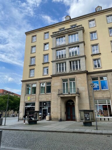 Wohnung zur Miete 1.350 € 4 Zimmer 147,4 m² 2. Geschoss Seestraße 16 Innere Altstadt-West Dresden 01067