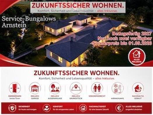 Bungalow zum Kauf provisionsfrei 3 Zimmer 124 m² 438 m² Grundstück Arnstein 97450