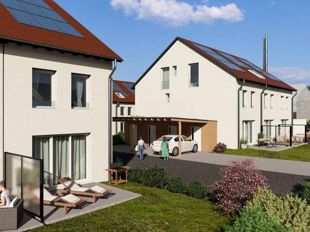 Reihenendhaus zur Miete - Erstbezug 2.115 € 5,5 Zimmer 141 m² 200 m² Grundstück Petzenhausen Weil / Petzenhausen 86947