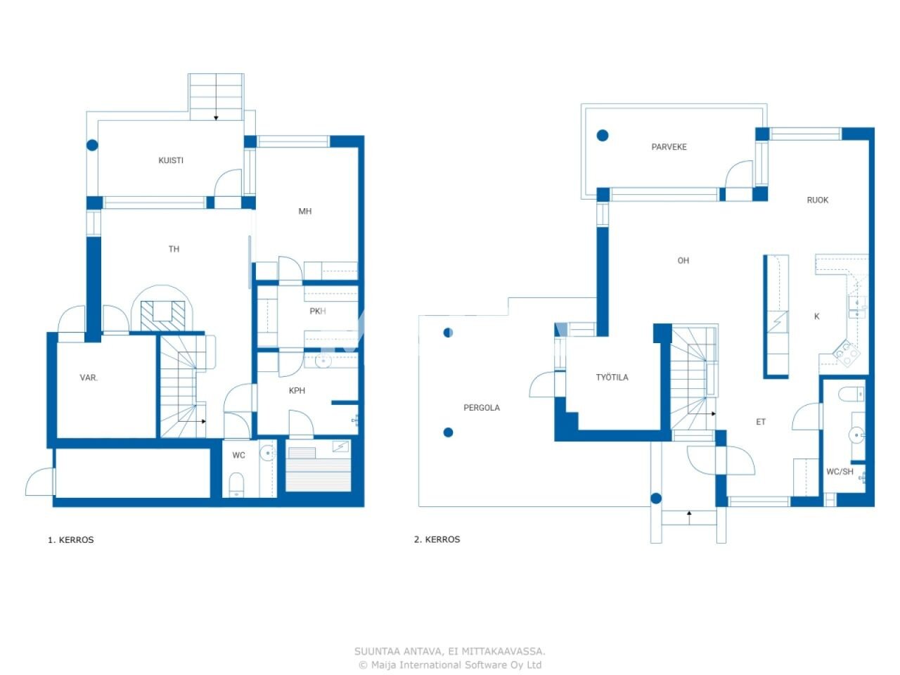 Reihenmittelhaus zum Kauf 325.000 € 5 Zimmer 97 m²<br/>Wohnfläche 3.638 m²<br/>Grundstück Tiilitehtaantie 27 Jyväskylä 40200