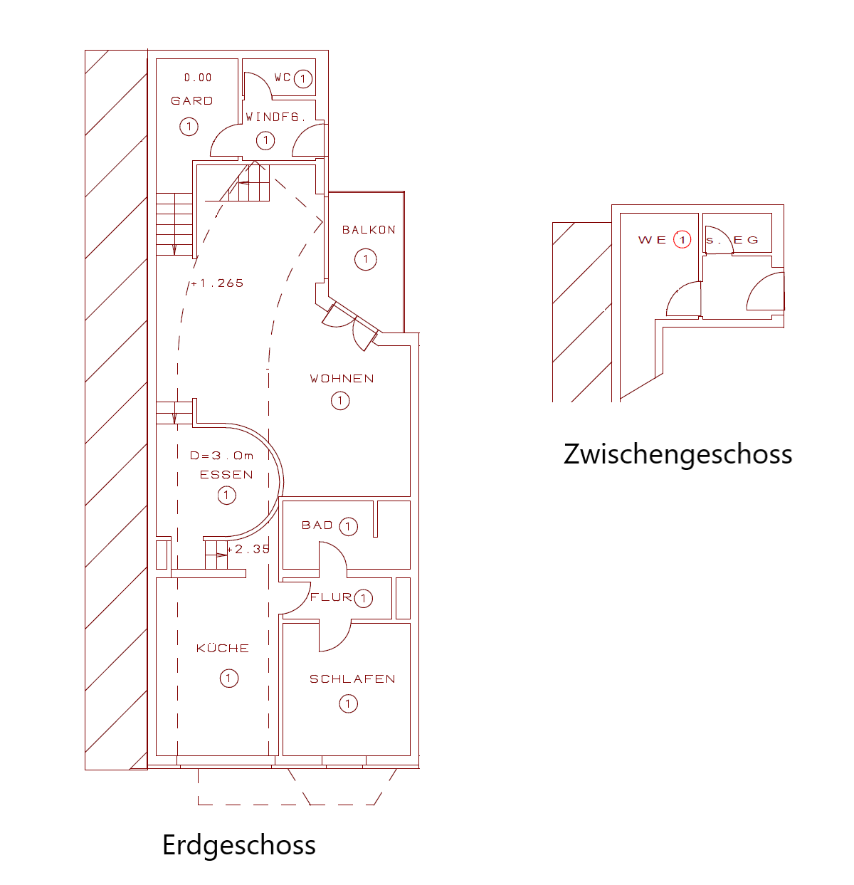 Wohnung zum Kauf provisionsfrei 599.996 € 3 Zimmer 127,7 m²<br/>Wohnfläche EG<br/>Geschoss Moabit Berlin 10557