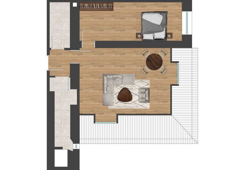 Wohnung zum Kauf 199.000 € 2,5 Zimmer 66 m² 3. Geschoss Niederraunau Krumbach / Niederraunau 86381
