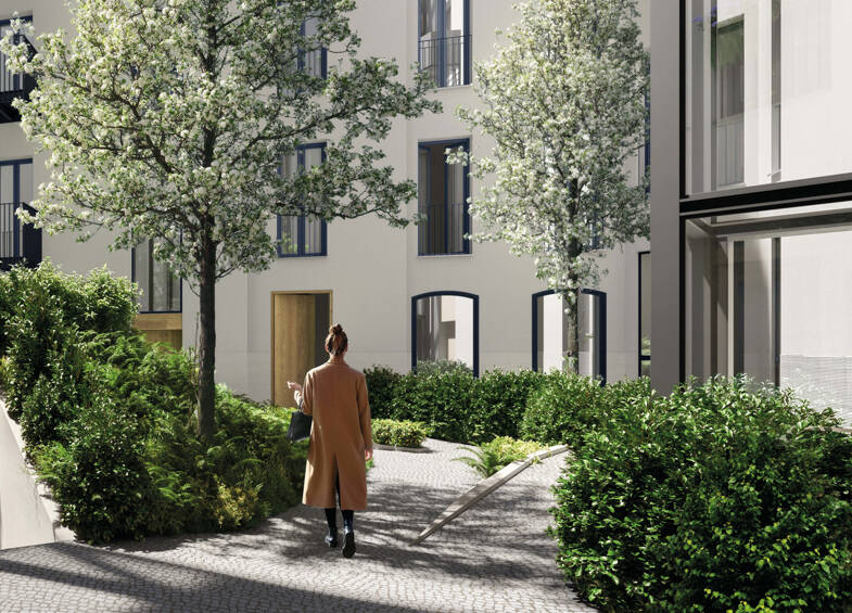 Wohnung zum Kauf - Neubau 399.000 € 1 Zimmer 31,5 m² 4. Geschoss Wöhlertstraße 21 Mitte Berlin 10115