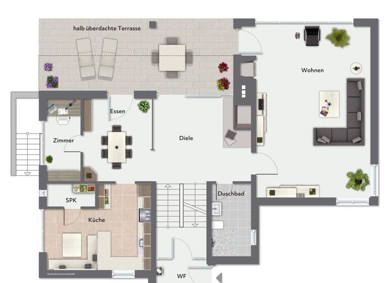 Einfamilienhaus zum Kauf 530.000 € 7 Zimmer 235 m² 2.169 m² Grundstück Freudenberg 97896