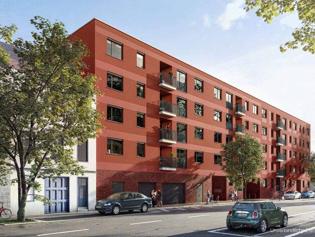 Wohnung zum Kauf - Neubau provisionsfrei 352.900 € 2 Zimmer 48,2 m² 3. Geschoss Leyendeckerstraße 17 Ehrenfeld Köln 50825