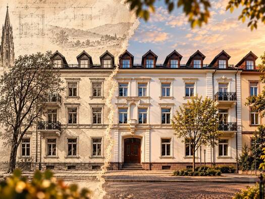 Haus zum Kauf 3.950.000 € 32 Zimmer 820 m² 444 m² Grundstück Habsburgerstraße 96 Herdern Freiburg im Breisgau 79104