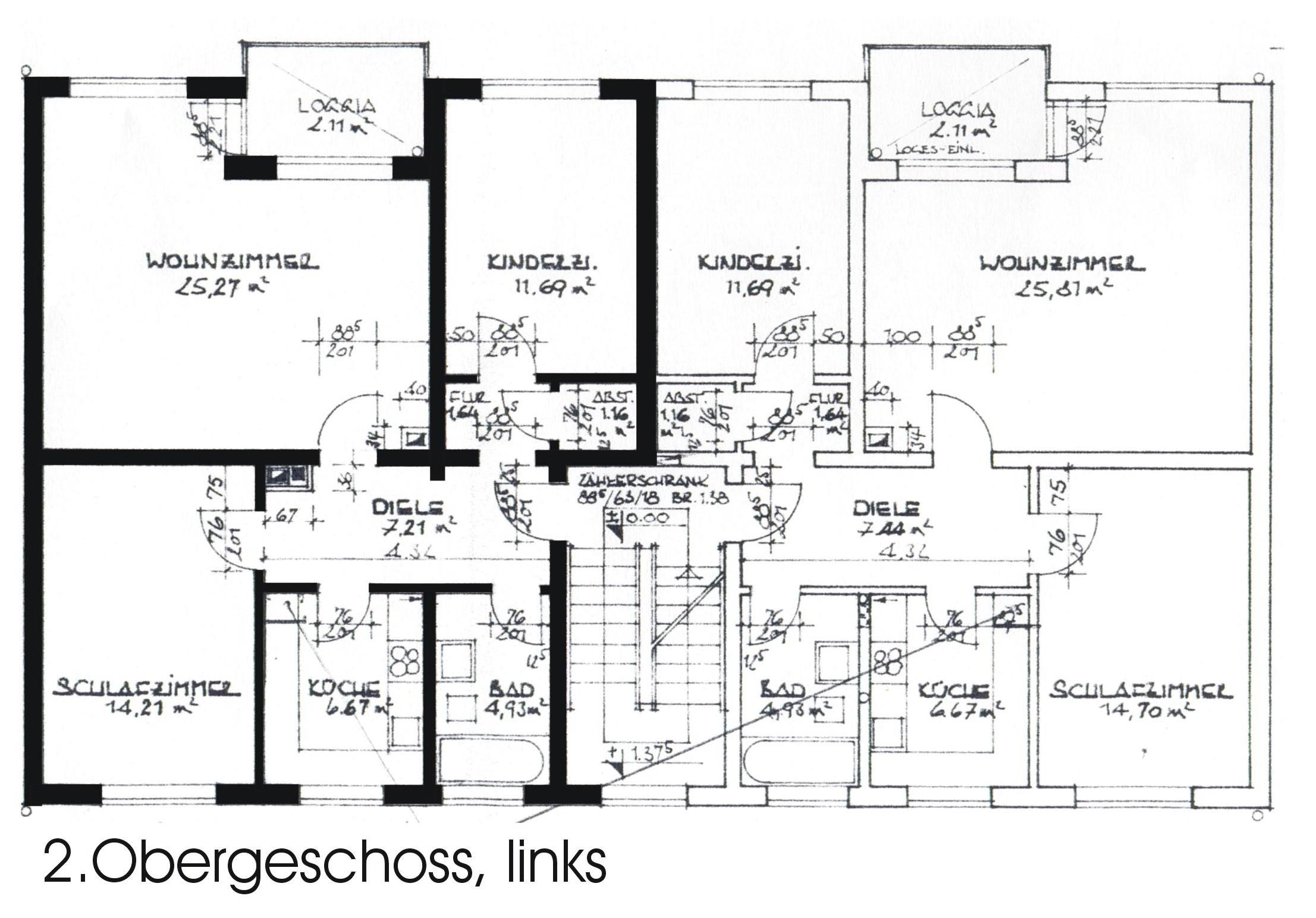 Wohnung zur Miete 494 € 3 Zimmer 74,9 m²<br/>Wohnfläche 2.<br/>Geschoss Heerstraße 11 Oberbrügge Halver 58553