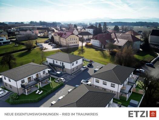 Wohnung zum Kauf - Erstbezug provisionsfrei 349.500 € 4 Zimmer 78,5 m² Ried im Traunkreis 4551