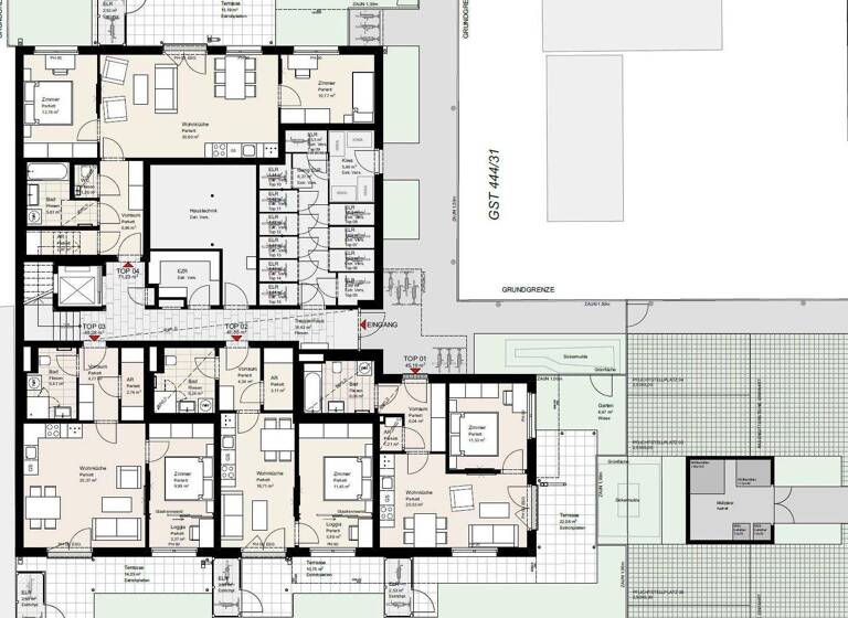 Mehrfamilienhaus zum Kauf 3.500.000 € 850 m² 1.118 m² Grundstück Wien 1220