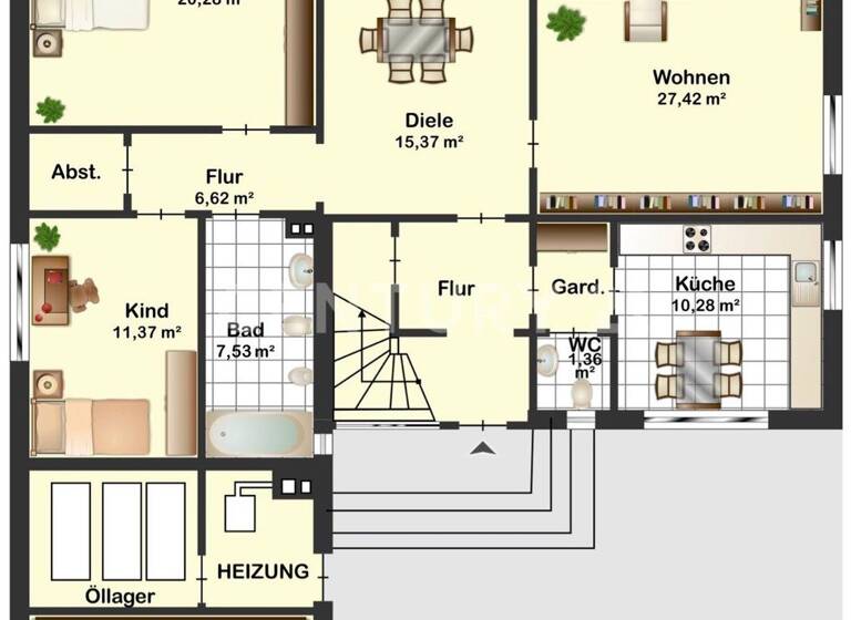 Mehrfamilienhaus zum Kauf 429.000 € 6 Zimmer 204 m² 1.192 m² Grundstück Wistedt 21255