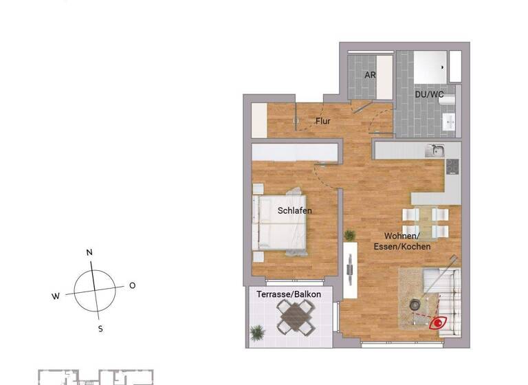 Wohnung zum Kauf - Erstbezug provisionsfrei 304.900 € 2 Zimmer 64,4 m² 2. Geschoss Adolf-Reichwein-Straße 17 Niederrodenbach Rodenbach 63517