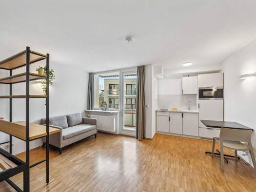 Studio zur Miete 620 € 1 Zimmer 33,4 m² 6. Geschoss Paul-Gossen-Straße 119 Erlangen-Süd Erlangen 91052