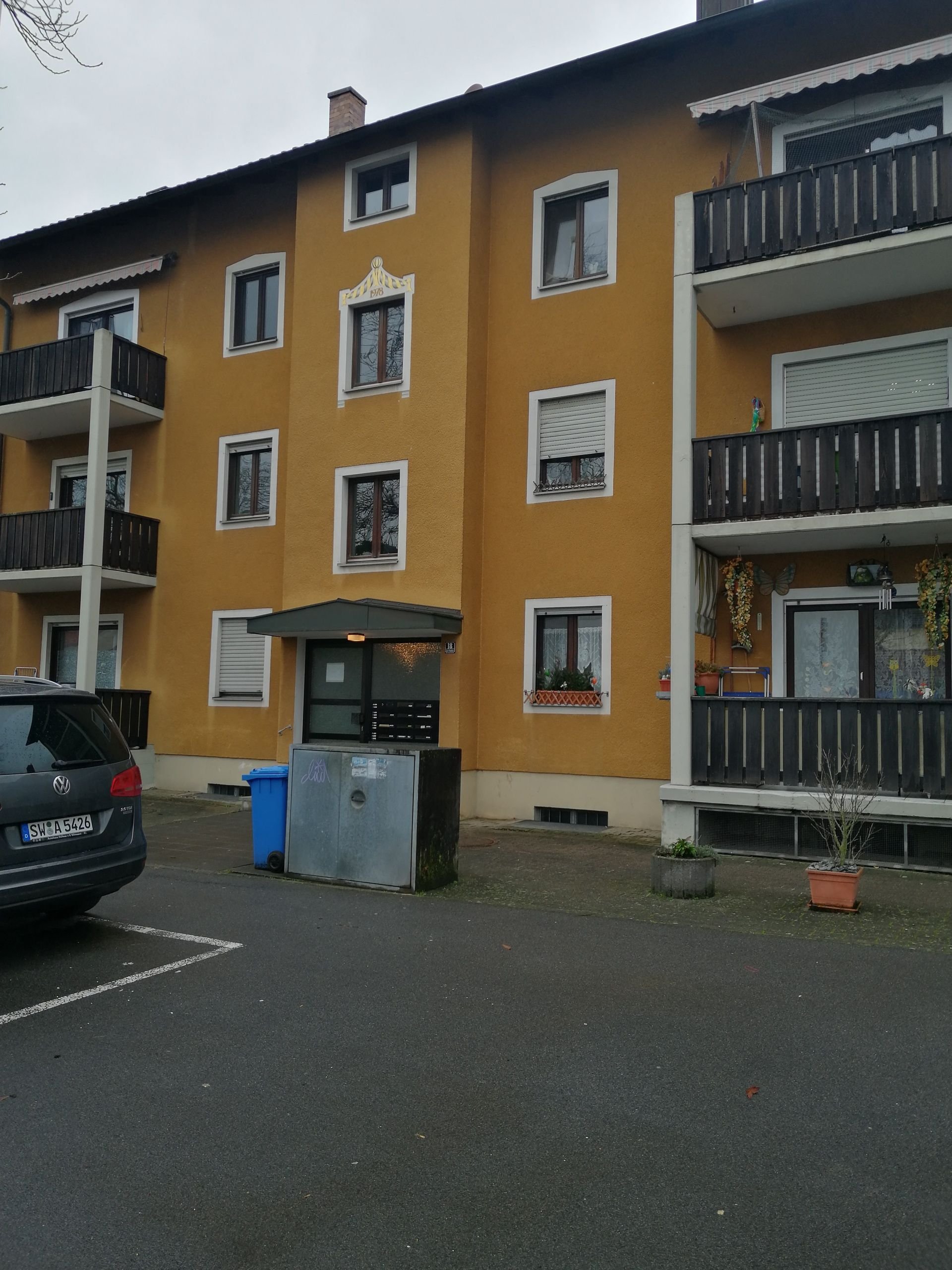 Wohnung zur Miete nur mit Wohnberechtigungsschein 550 € 2 Zimmer 64,2 m²<br/>Wohnfläche 2.<br/>Geschoss Am Feldtor 18 Innenstadt - Nord Schweinfurt 97421