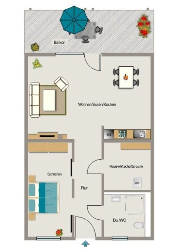 Wohnung zur Miete 650 € 2,5 Zimmer 65 m²<br/>Wohnfläche 2.<br/>Geschoss 01.04.2025<br/>Verfügbarkeit Schürenfeld 26 Altenessen-Nord Essen 45329