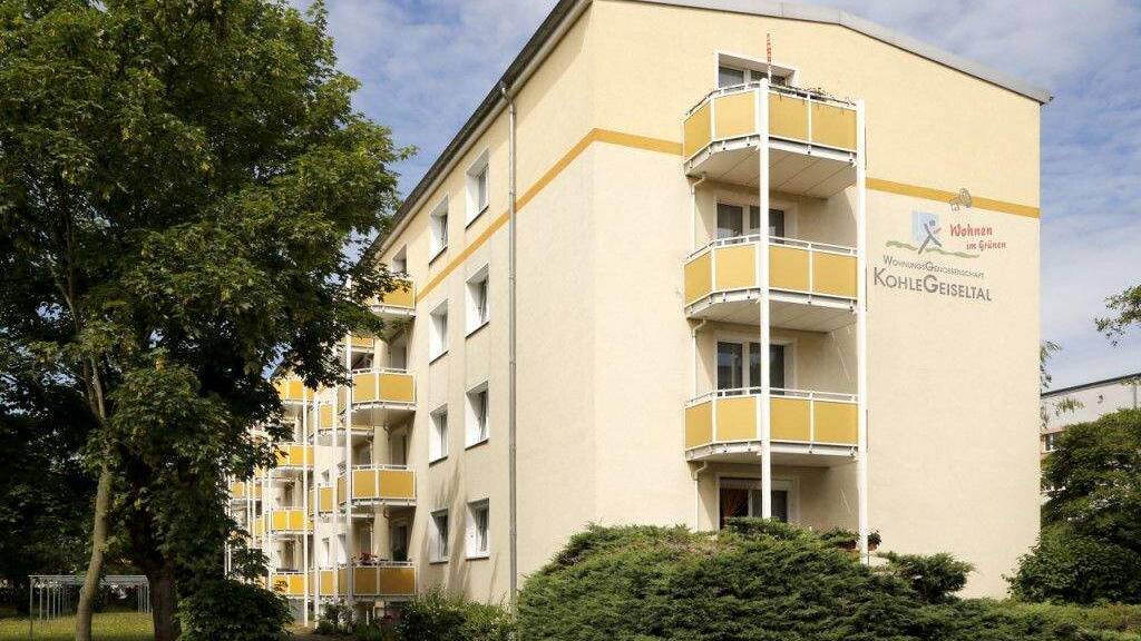 Wohnung zur Miete 344 € 3 Zimmer 59,3 m² 3. Geschoss Albert-Schweitzer Str. 28 Weißenfels 06667