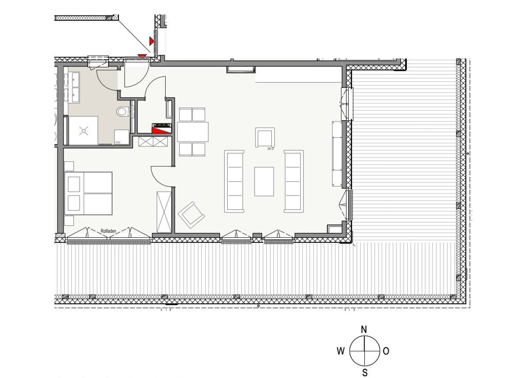 Penthouse zur Miete 1.439 € 2 Zimmer 109,8 m²<br/>Wohnfläche 2.<br/>Geschoss Schneverdingen Schneverdingen 29640