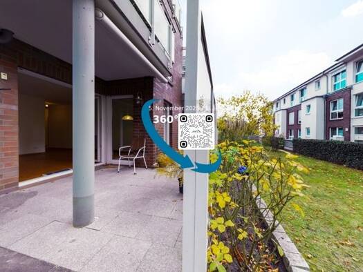 Terrassenwohnung zum Kauf provisionsfrei 439.000 € 3 Zimmer 81 m² EG Appelkamp 10 Rellingen 25462