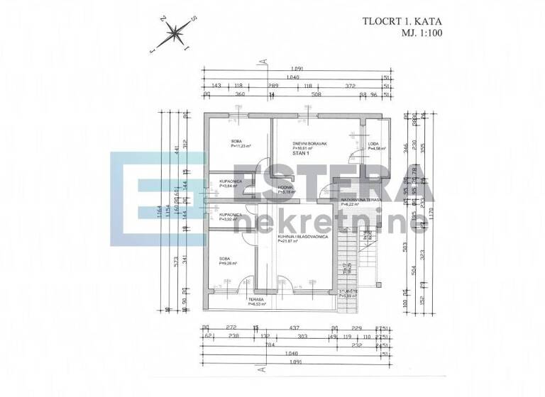 Wohnung zum Kauf 330.000 € 2 Zimmer 79 m² 1. Geschoss Sveti Filip i Jakov