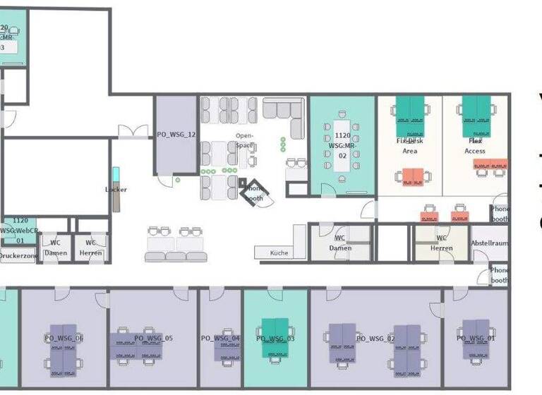 Bürofläche zur Miete provisionsfrei 600 m² Bürofläche teilbar ab 15 m² Wien 1120