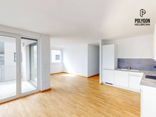 Wohnung zur Miete - Erstbezug 1.465 € 4 Zimmer 96 m² 3. Geschoss Happelstraße 45 Heilbronn 74074