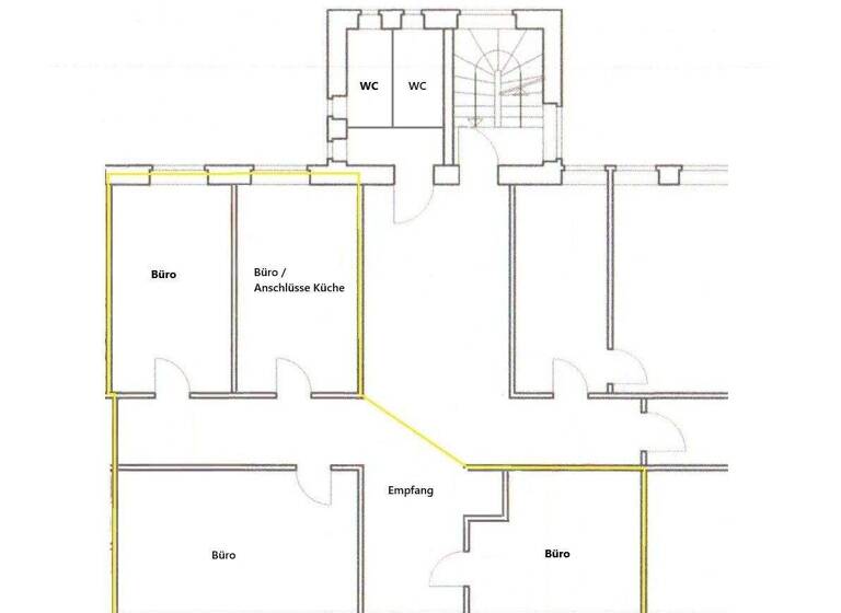 Bürofläche zur Miete 5,71 € 4 Zimmer 91 m² Bürofläche Annaberg Annaberg-Buchholz 09456