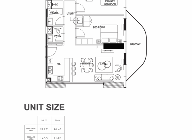 Wohnung zum Kauf provisionsfrei 566.400 € 3 Zimmer 102,5 m² Dubai 00000