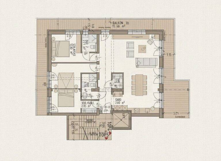 Wohnung zum Kauf 975.000 € 4 Zimmer 99,1 m² St. Johann in Tirol 6380