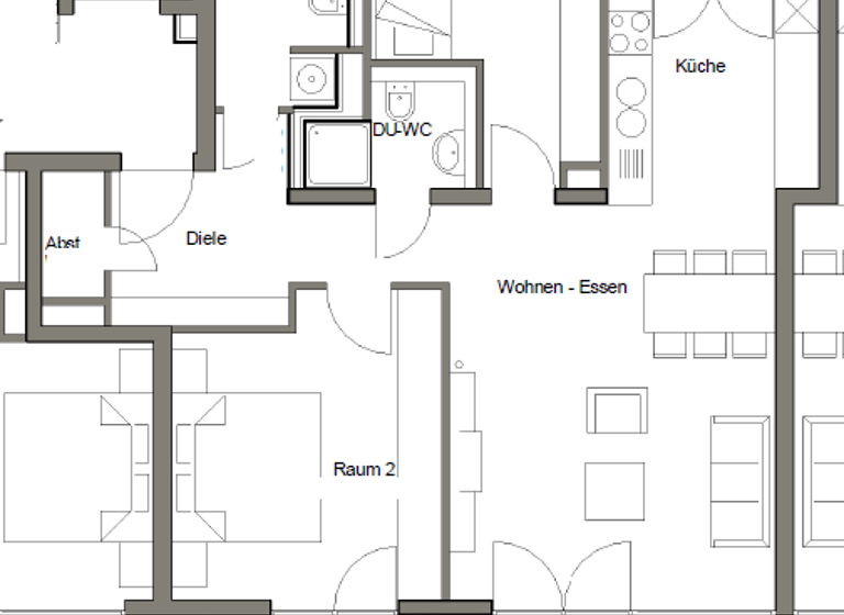 Wohnung zur Miete 1.388 € 3 Zimmer 97 m² 5. Geschoss Liesel-Bach-Straße 54 Flugfeld Böblingen 71034