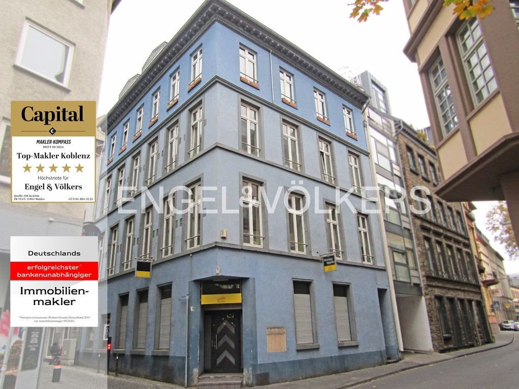 Mehrfamilienhaus zum Kauf 1.120.000 € 321 m²<br/>Wohnfläche 153 m²<br/>Grundstück ab sofort<br/>Verfügbarkeit Altstadt 5 Koblenz 56068