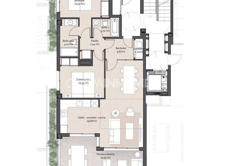 Wohnung zum Kauf 480.000 € 3 Zimmer 95 m² EG Málaga 29631