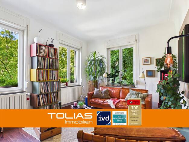Wohnung zum Kauf 335.000 € 3 Zimmer 85 m² 1. Geschoss Bad Cannstatt Bad Cannstatt 70374