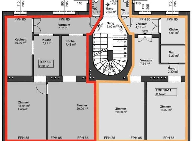 Wohnung zum Kauf 506.982 € 6 Zimmer 132,8 m² Wien,Ottakring 1160