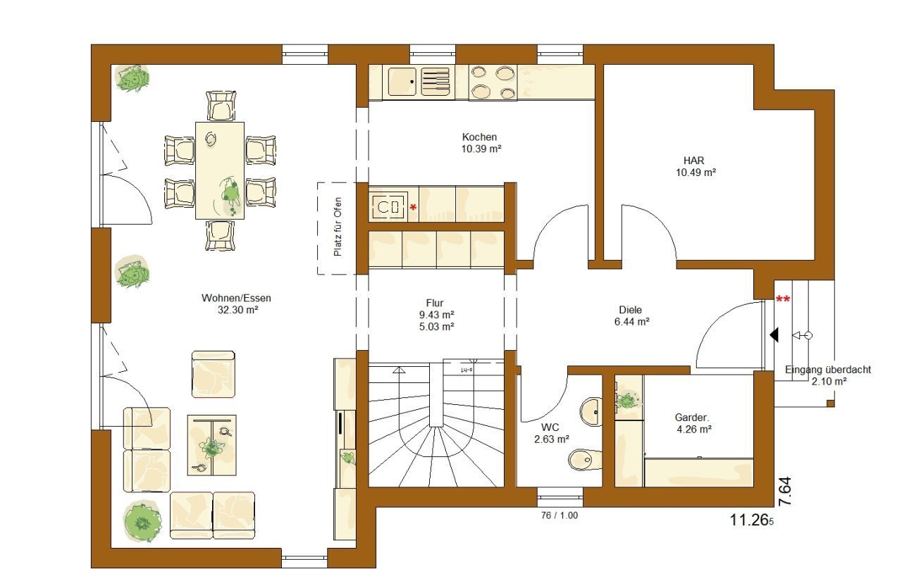 Einfamilienhaus zum Kauf provisionsfrei 391.000 € 4 Zimmer 142 m²<br/>Wohnfläche 597 m²<br/>Grundstück Freudenberg Freudenberg 97896