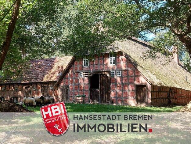 Bauernhaus zum Kauf 379.000 € 7 Zimmer 196 m² 28.294 m² Grundstück Teufelsmoor Osterholz-Scharmbeck 27711
