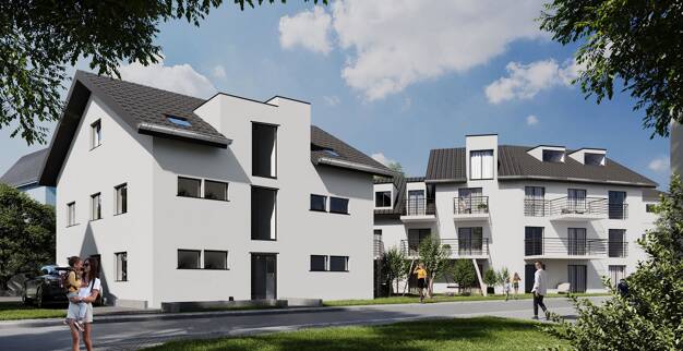 Wohnung zum Kauf - Neubau provisionsfrei 307.840 € 3,5 Zimmer 59,2 m² EG Estricher Weg 5 Weismark-Feyen Trier 54294